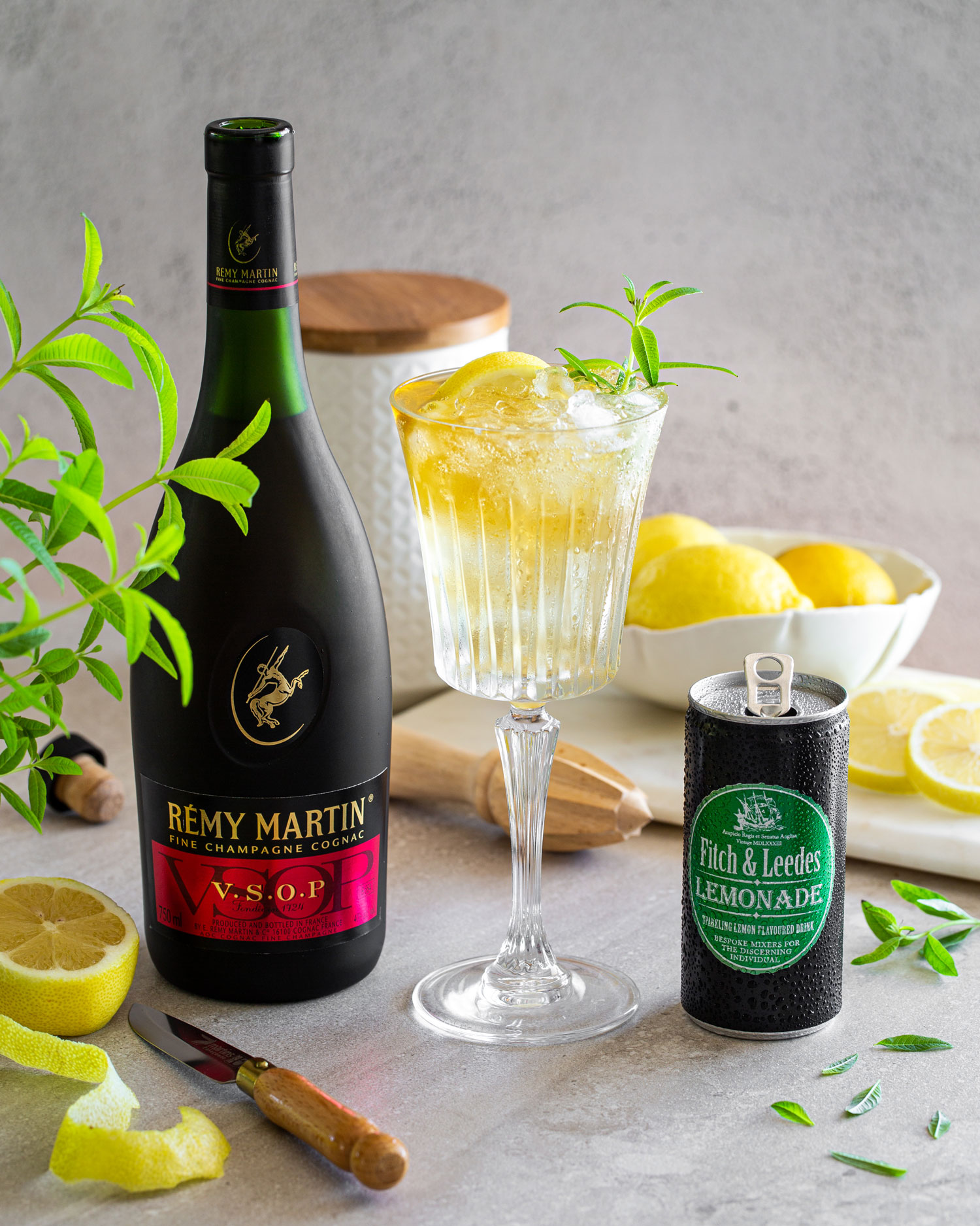 Remy Martin VSOP & Lemonade Fitch & Leedes UK